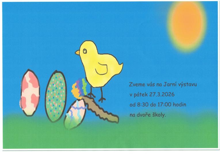 Jarní výstava ve&nbsp;škole